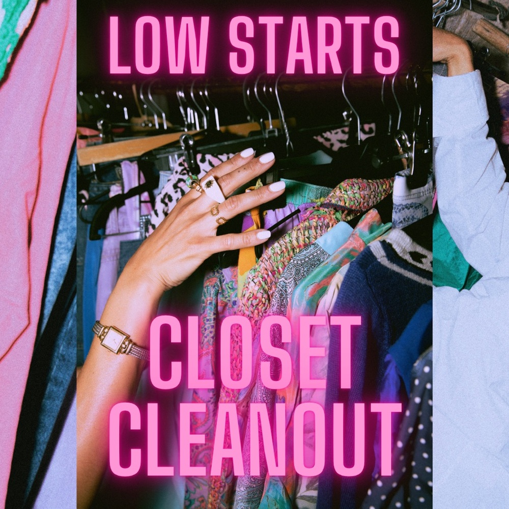 CLOSET CLEANOUT